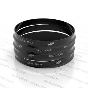 Soviterenkaat 108.0 → 106.0 mm — 4 kpl sarja