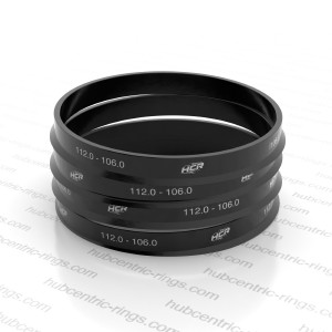 Soviterenkaat 112.0-106.0 mm — 4 kpl sarja